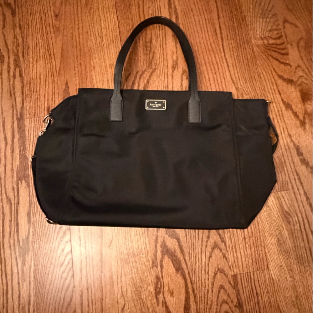 Kate Spade Black Baby Bag